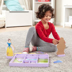 Melissa & Doug Disney Sleeping Beauty and Snow White Magnetic Dress-Up Wooden Doll Pretend Play Set (40+ pcs), Pretend Play & Preschool Toys for Kids Ages 3+