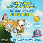 How Brave is Mave? - The First Table-Edge Stack Game, Card-Balancing, Goat-Saving Mayhem - Great for Family Game Night, Ages 6-99, Competitive and Collaborative - Laugh, Stack, and Topple