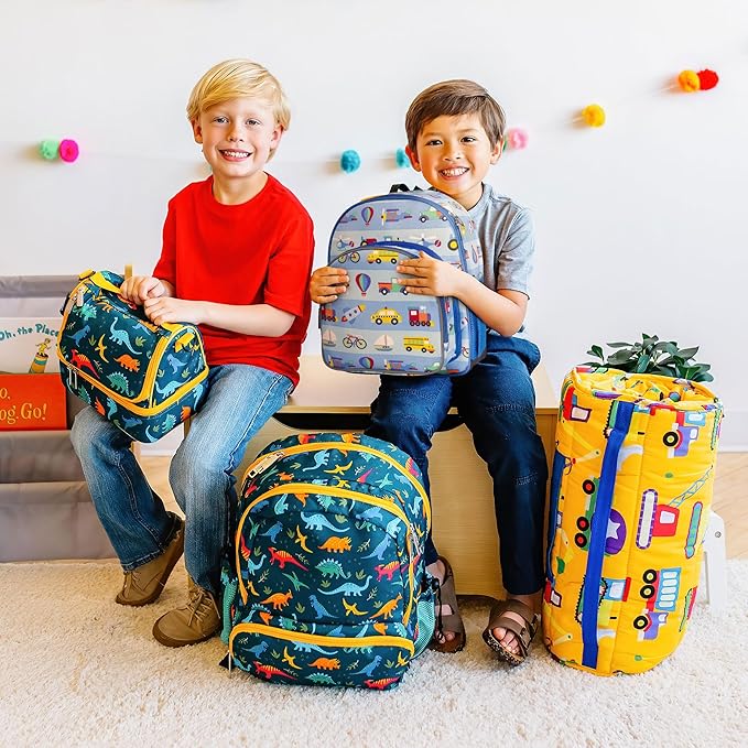 Wildkin 12-inch Kids Backpack – Padded, Adjustable, Ideal for Daycare & Travel - On the Go