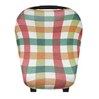 Copper Pearl Multi-Use Cover: Car Seat Covers, Nursing Cover, and Stroller Cover for Sun - Stretchy Fabric, All-Season Use, Stylish Designs, Easy Access for Moms - Nicholas