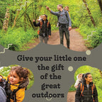 Hiking Baby Carrier Backpack - Comfortable Toddler/Baby Backpack Carrier System with Diaper Change Pad, Insulated Pocket + Rain and Sun Hood to Protect Your Child