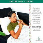 Essential Oil Breathe Blend for Diffuser, Humidifier, Aromatherapy & Rub with Peppermint & Eucalyptus Oils | for Headache, Allergy & Congestion