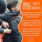 Hobble De Hoo Child Safety Harness | Premium Adjustable Toddler & Kids Harness Ages 2–7 | Autism Support