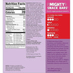 Plum Organics Mighty Snack Bars - Strawberry - 0.67 oz Bars (Pack of 12) - Organic Fruit and Vegetable Toddler Food Snack Bars