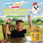 Hour Time Games Cluck Cluck Moose – Hilarious Animal-Themed Card Game for a Fun Family Game Night, Family Games for Kids & Families, Reunion Gift Ideas, Fun Stuff for Reunions & Ideal Gifts for Ages 4