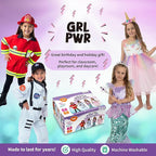 Born Toys Dress Up Clothes for Little Girls 4-6, Washable Toddler Costumes for Kids Pretend Play 3T-4T