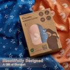 2 Pack Nursing Covers 100% Cotton Breastfeeding Cover Privacy Muslin Large Nursing Scarf Gift Set (Starry Rainbow Gradient)