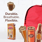 BioSwiss Bandages, Cold Beverage Shaped Self Adhesive Bandage, Latex Free Wound Care, Fun First Aid Kit Supplies for Adults, 50 Count