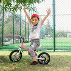 Balance Bike 2 in 1,The Dual Use of a Kids Balance Bike and Kids Bike,12 14 Inches for 2-6 Years Old,with Shock Absorbers, Fenders, Pedals, Auxiliary Wheels