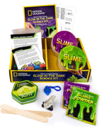 NATIONAL GEOGRAPHIC Mega Science Kit - Glow in The Dark Lab with Crystal Growing Kit, Slime Making, Glowing Putty, and More Science Experiments, Slime Kit for Boys and Girls (Amazon Exclusive)