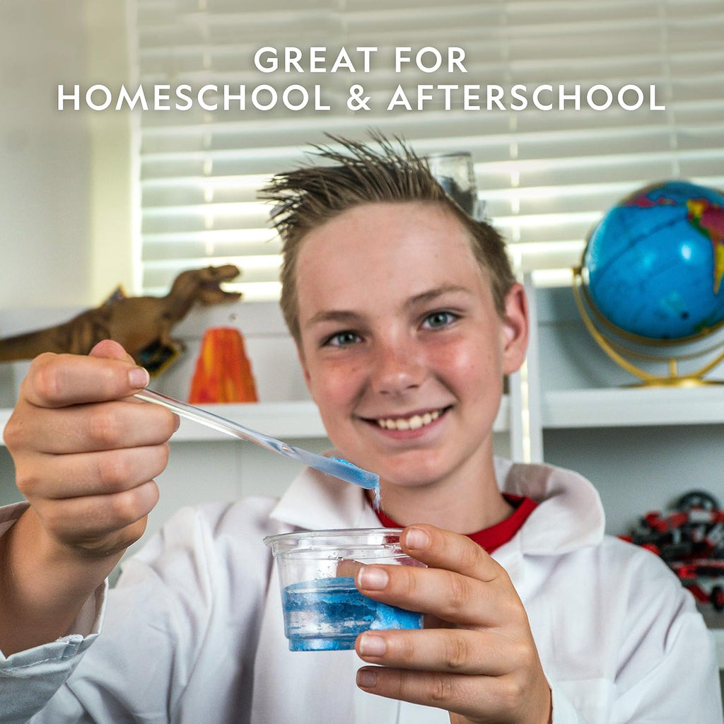 National Geographic Sensory Science Kit - Mega Science Kit, Includes Sensory Play Sand for Kids, Slime, Putty, and Other Projects, Slime Kit for Boys and Girls, Stress Relief Toy (Amazon Exclusive)