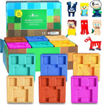 TNT Creeper Bath Bombs for Kids with Surprise Toys Inside (6 Pack) – Large Fizzy Bubble Mine Bombs for Boys & Girls – Fruity Scents, Skin-Safe, Made in USA - by Two Sisters