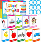 180 Toddler Learning Flashcards, Educational Tool for Preschoolers