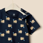 Amazon Essentials x Sofia Grainge Toddlers and Baby Boys' Short Sleeve T-Shirts, Pack of 2