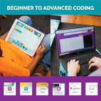 BirdBrain Finch Robot Starter Flock with Microbit I STEM Coding Robot for Classrooms I Learn Python and 8 Coding Languages I Programmable Robotics I Remote Control and App Controlled | Ages 5 to 16