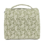 JuJuBe x Sazan Hendrix - New Insulated Bottle Bag, Breastmilk Storage Bag for Baby Bottles, Travel Waterproof Insulated Lunch or Cooler Bag for Nursing, Milk, Snacks, Paisley Floral, Mother's Day Gift