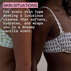 Pacifica Body Wash - Vanilla Crystal Super Hydrating Body Wash - Bath & Shower Gel - Clean Beauty, Vegan & Cruelty-Free Dermatologist Tested