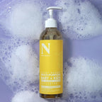 Dr. Natural Multi-Purpose Baby Plus Kids Soap - Body Wash and Shampoo - Gentle Soap with Shea Butter - Newborn Safe - Unscented - 16 oz