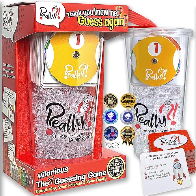 Really?! Think You Know Me? Guess Again - Hilarious Family Game Night Ice Breakers, Conversation Cards to Get Talking