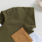 Mubineo Infant Toddler Baby Boy Summer T Shirt Shorts Outfits Short Sleeve Tee Tops Clothes Set