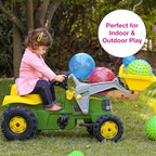 Edushape The Original Sensory Ball for Baby - 7" Transparent Green Color Baby Ball That Helps Enhance Gross Motor Skills for Kids Aged 6 Months & Up - Vibrant, Colorful & Unique Toddler Ball
