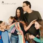 Hip Baby Wrap Ring Sling Baby Carrier for Infants and Toddlers - Beautiful, 100% Soft Cotton Baby Wraps Carrier for Babies 8-35 lbs - Perfect Baby Shower Gifts Moms and Dads - Nursing Cover (Slate)