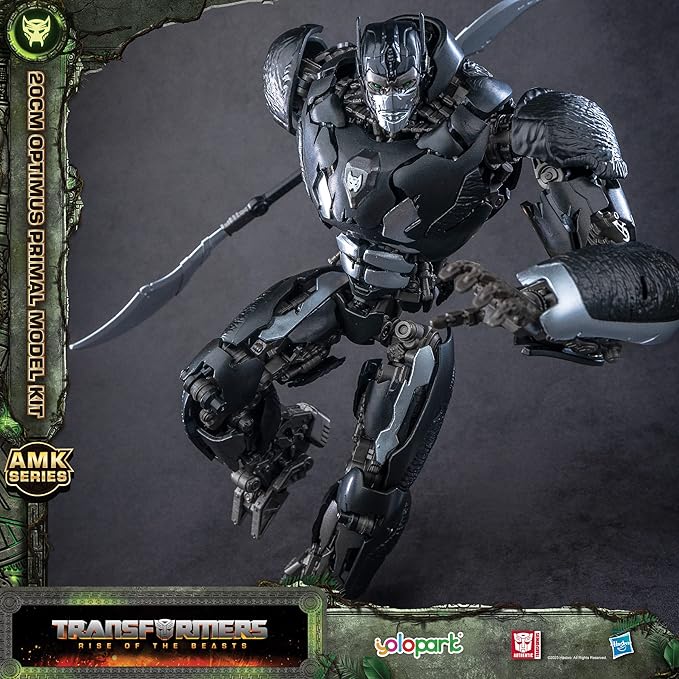 YOLOPARK Transformers Toys Optimus Primal Rise of The Beast Action Figure,Highly Articulated 7.87 Inch Transformer Toys for 8+ Year Old Boys and Girls,Adults,No Converting