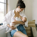 Dr. Brown's 100% Silicone One-Piece Breast Pump,Hands-Free Breast Milk Collector with Anti-Colic Options+ Baby Bottle (4 oz/120 mL),Level 1 Nipple,Travel Lid and Travel Bag