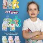 BioSwiss Care Bears Bandages, Classic Care Bear Shaped Self Adhesive Bandage, Latex Free Sterile Wound Care, Fun First Aid Kit Supplies for Kids, 50 Count