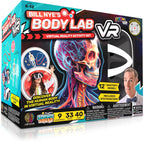 Bill Nye's Science Squad: Body Lab VR - Virtual Reality Kids Science Kit, Book and Interactive Learning Activity Set - for Ages 8 and Up