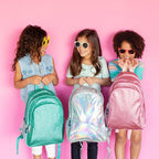 Wildkin 15-inch Kids Backpack – Durable, Padded, Adjustable for School & Travel - Pink Glitter