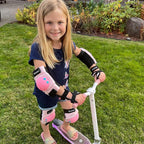 BOSONER Kids/Youth Knee Pad Elbow Pads for Roller Skates Cycling BMX Bike Skateboard Inline Rollerblading, Skating Skatings Scooter Riding Sports