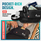 Hidden Money Belt for Travel for Men, Waist Wallet Anti Theft, RFID Passport Holder For Travel Men Or Women, Money Pouch, RFID Passport Holder