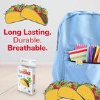 BioSwiss Bandages, Taco Shaped Self Adhesive Bandage, Latex Free Sterile Wound Care, Fun First Aid Kit Supplies for Kids, 24 Count