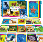 My First 120 Animals, 60PCS Realistic Zoo Animal Cards Farm/Wild/Marine Animals/Insects/Birds Flashcards Montessori & Science Educational Toys Preschool Learning for Homeschool Preschool Toddler Kids
