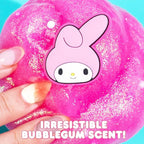 My Melody SLIMYGLOOP Jar, 8 oz Bubblegum Scented Pink Slime, Includes Beads & My Melody Charm, Sanrio Stuff, Hello Kitty Slime, Slime Kit, Hello Kitty Merch, Sanrio Slimes