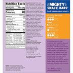 Plum Organics Mighty Snack Bars - Blueberry - 0.67 oz Bars (Pack of 6) - Organic Fruit and Vegetable Toddler Food Snack Bars