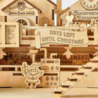 3D Wooden Puzzles Santa's Factory Model Kits, Brainteaser and Puzzle for Christmas/Birthday,Gifts for Adults and Teens to Build Combination
