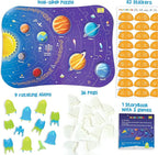 Imagimake Mapology Solar System for Kids | Educational Toys for Kids 5-7 | Space Toys | Puzzles for Kids Ages 4-8 | Planet Puzzles for Kids Ages 4-8 | Birthday and Christmas Gift for Boy & Girls