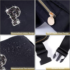 Kids 8-12 Party Favors Bags | Black,Initial P