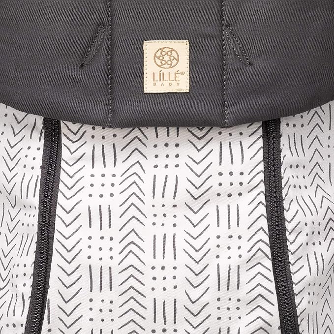 LÍLLÉbaby Complete All Seasons Ergonomic 6-in-1 Baby Carrier Infant to Toddler with Lumbar Support (7-45 Pounds), 360 Degree Baby Wearing & Multi-Position, Inward & Outward Facing (Etch)