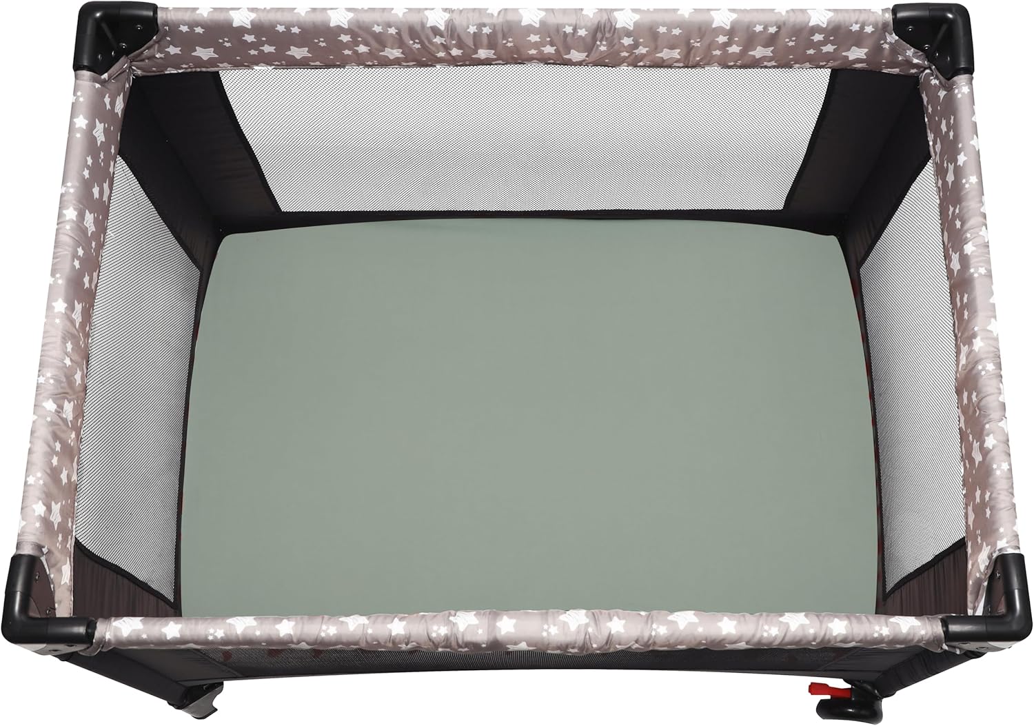 Pack and Play Sheets Fitted, 2 Pack Pack n Play Sheets for Graco Pack n Play Mattress, Unisex Playard Sheets for Boys Girls(Leaf & Green, 38 X 26 Inch)