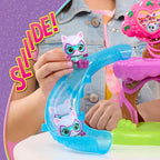 Disney Jr. SuperKitties Su-Purr Wild Playset with Slide and Swing, 5-Pieces, 3 Poseable Figures, Toy for Fans, Girls, Kids, Ages 3 and Up by Just Play