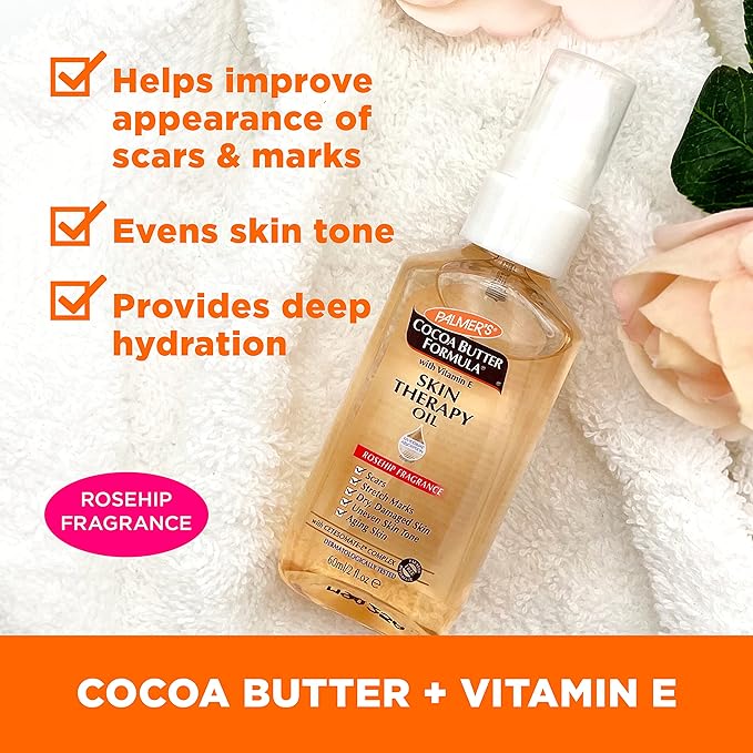 Palmer's Cocoa Butter Formula New Moms Skin Recovery Postpartum Essentials, Body Lotion (8.5 oz) + Nursing Butter (1.1 oz) + Bust Cream (4.4 oz) + Skin Therapy Oil (2 oz), Dermatologist Approved