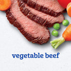 Gerber Stage 2 Baby Food, Beef Vegetable Puree Tub, Nourishing Blends, No Added Colors or Flavors, Baby Puree, 16-Pack