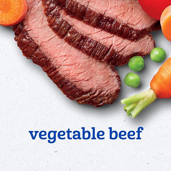 Gerber Stage 2 Baby Food, Beef Vegetable Puree Tub, Nourishing Blends, No Added Colors or Flavors, Baby Puree, 16-Pack