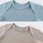 Newborn Baby Short Sleeve Bodysuit Cotton One-Piece Baby Clothes 5-Pack, 0-12 Months