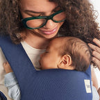 Baby Tula Explore Carriers - Breathable Baby Carrier Newborn to Toddler - Adjustable Toddler Carrier - Multiple Ergonomic Positions Front and Back - Ergonomic Fit for 7-45 lb - Mesh, Indigo