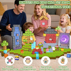 Magnetic Blocks, 100PCS Magnetic Building Blocks, Magnet Cubes Sensory Toys for Kids, Toddler Stacking Magnets Toys for Ages 3+ Boys Girls Birthday Gifts, 1 Inch