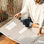 Baby Play Mats for Floor - Nira (6x6ft) - Premium EVA Foam Play Mat for Babies & Toddlers - Perfect for Tummy Time, Crawling, Playroom - Stylish & Comfortable Kids Play Mat